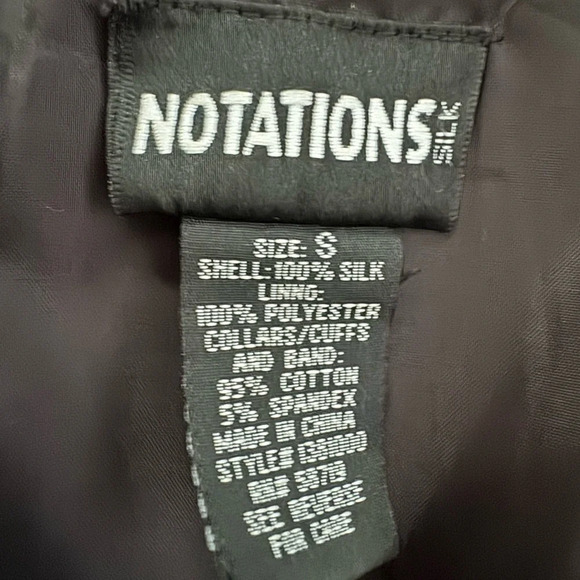 Vintage 80s 90s Notations 100% Silk Leopard Animal Print Bomber Jacket, Size S - Picture 3 of 3